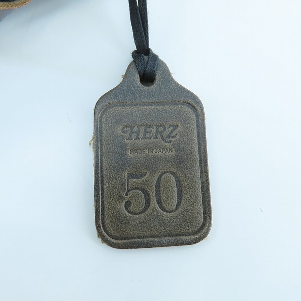 実際に弊社で買取させて頂いたHERZ/ヘルツ ショルダーポーチ/バッグ ダークブラウンの画像 5枚目