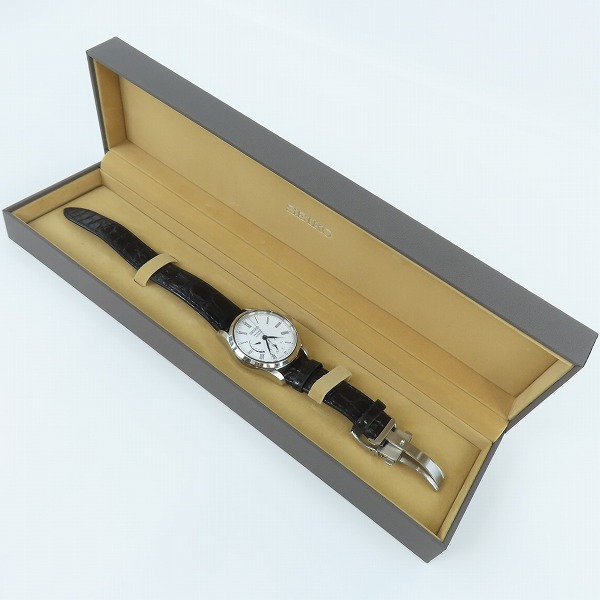 実際に弊社で買取させて頂いたSEIKO/セイコー プレサージュ オートマチック 6R27-00L0 腕時計の画像 8枚目