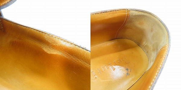 実際に弊社で買取させて頂いたBerluti/ベルルッティ カリグラフィ アンディ デムジュール レザー ローファー 8.5の画像 9枚目