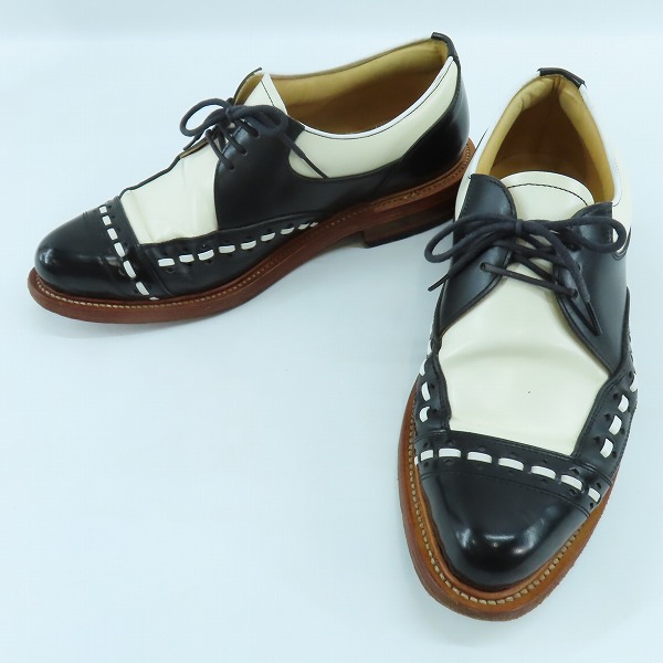 実際に弊社で買取させて頂いたFLAT HEAD/フラットヘッド RJB L103 FLAT LOW/フラットロー レザーシューズ/8.5