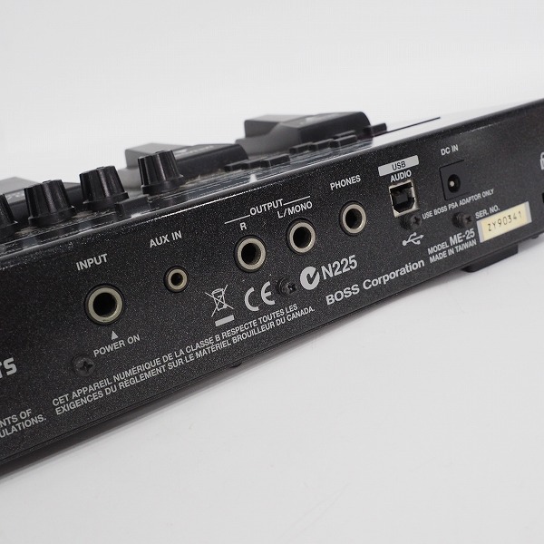 実際に弊社で買取させて頂いた【難有り】BOSS/ボス ME-25 Guitar Multiple Effects ギター用マルチエフェクターの画像 4枚目