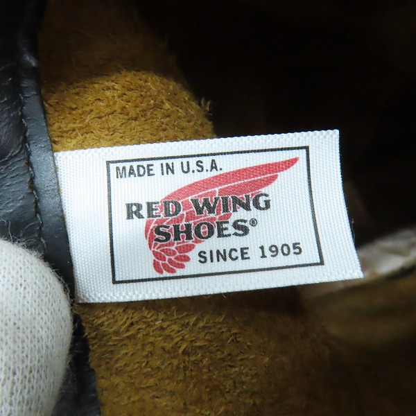 実際に弊社で買取させて頂いたRED WING/レッドウィング Heritage Work 11 ENGINEER STOVEPIPE/茶芯 エンジニアブーツ 9268/9Dの画像 5枚目