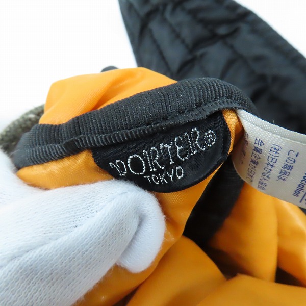 実際に弊社で買取させて頂いたPORTER/ポーター TANKER/タンカー ワンショルダーバッグ ボディバッグの画像 5枚目