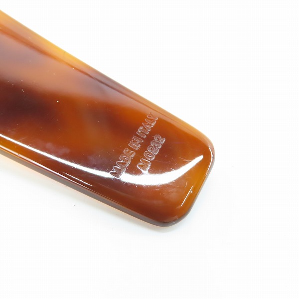 実際に弊社で買取させて頂いたCELINE/セリーヌ べっ甲柄 ロゴ ヘッドバンド カチューシャ M0232の画像 5枚目