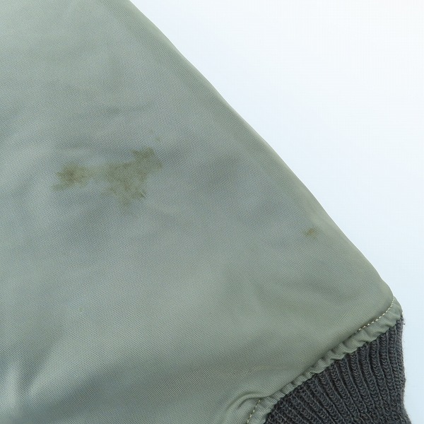 実際に弊社で買取させて頂いたBUZZ RICKSON'S/バズリクソンズ L-2B ワッペン フライトジャケット BR11508/Lの画像 8枚目