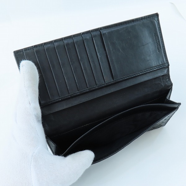 実際に弊社で買取させて頂いたBOTTEGA VENETA/ボッテガヴェネタ イントレチャート 財布/ロングウォレット/120697 V4651の画像 3枚目