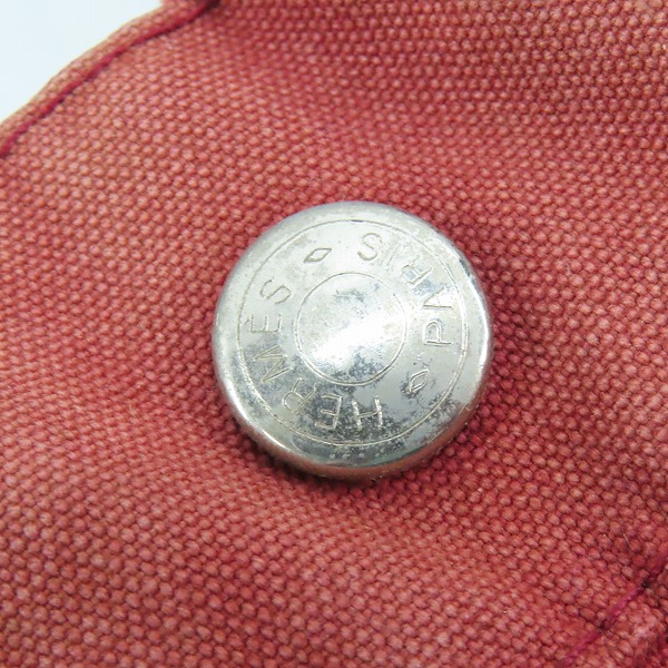 実際に弊社で買取させて頂いたHermes/エルメス フールトゥPM キャンバス ミニトートバッグの画像 6枚目