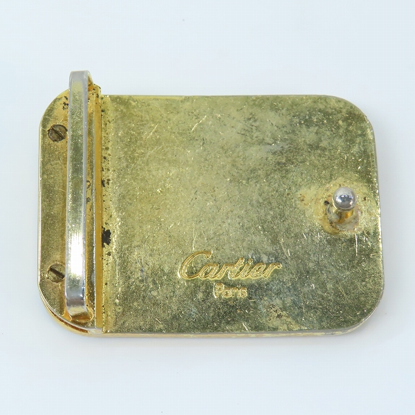 実際に弊社で買取させて頂いたCartier/カルティエ ベルト用バックルの画像 1枚目