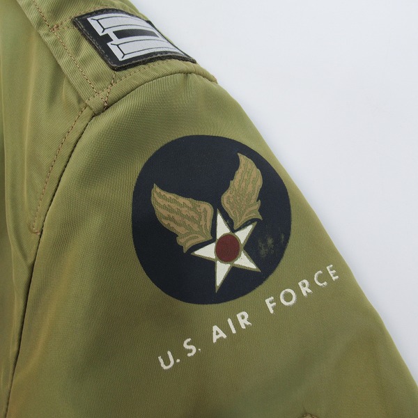 実際に弊社で買取させて頂いたBUZZ RICKSON'S/バズリクソンズ type L-2 フライトジャケット ワッペン M13811/40の画像 8枚目