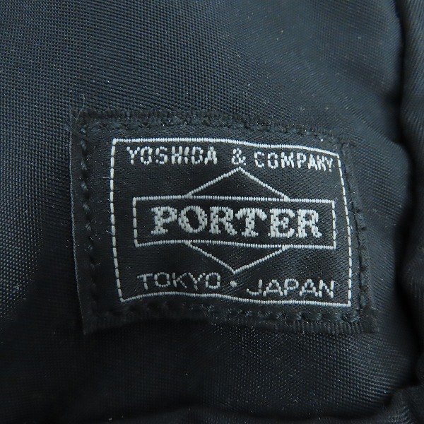 実際に弊社で買取させて頂いたPORTER×ILS共同企画/ポーター L-fine/エルファイン リュックサック/デイパック ブラックの画像 4枚目