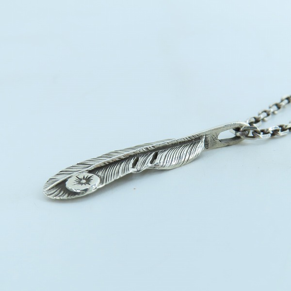 実際に弊社で買取させて頂いたARIZONA FREEDOM/アリゾナフリーダム フェザー ペンダントトップ ネックレスの画像 3枚目