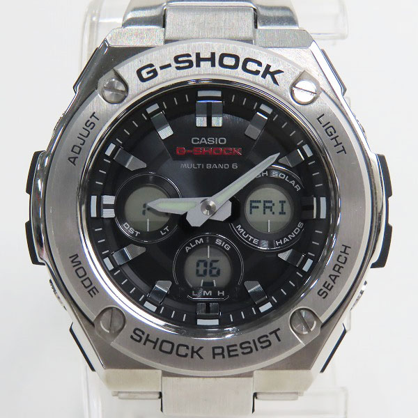 実際に弊社で買取させて頂いたG-SHOCK/Gショック デジアナ MULTI BAND 6 タフソーラー ウォッチ/腕時計 GST-W310D-1AJFの画像 0枚目