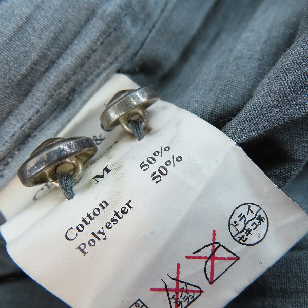 実際に弊社で買取させて頂いたCRUCE&Co/クルーチェアンドコー シャツ CC13SS-S4/Mの画像 4枚目