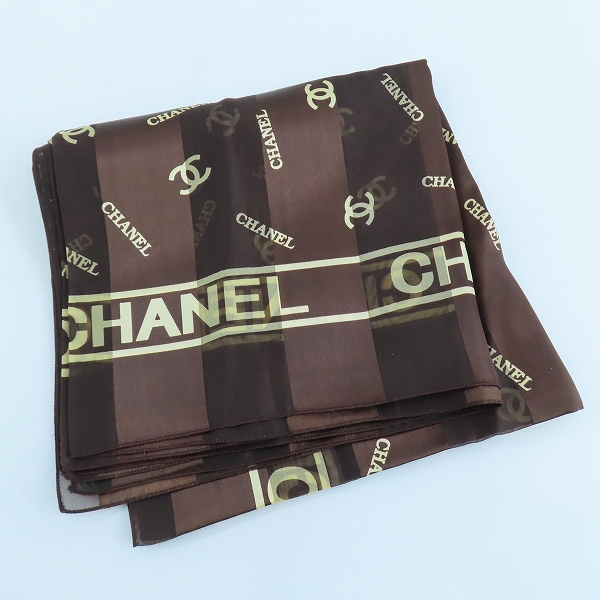 実際に弊社で買取させて頂いたCHANEL/シャネル ココマーク ロゴ ストール/スカーフ