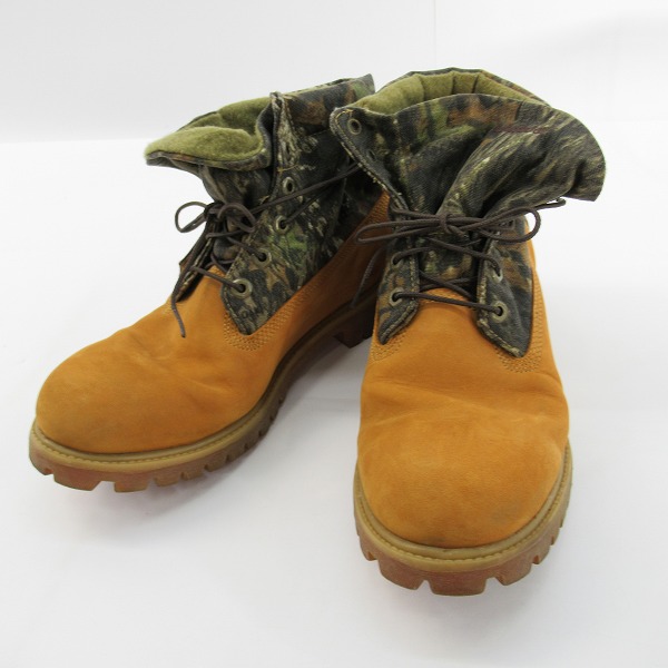 実際に弊社で買取させて頂いたTimberland/ティンバーランド ロールトップブーツ 39578/10