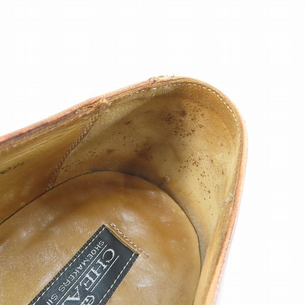 実際に弊社で買取させて頂いた CHEANEY/チーニー レザーシューズ/10.5の画像 6枚目