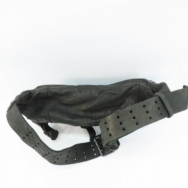 実際に弊社で買取させて頂いたISAMUKATAYAMA BACKLASH/バックラッシュ ダブルショルダー 3ピンベルト ウェストバッグ ブラック 92-12の画像 1枚目