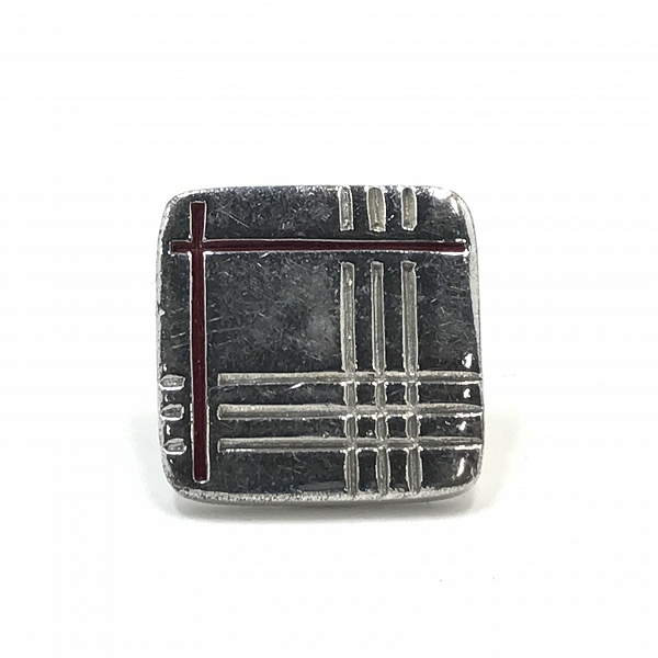 実際に弊社で買取させて頂いたBURBERRY/バーバリー チェック ピアスの画像 1枚目