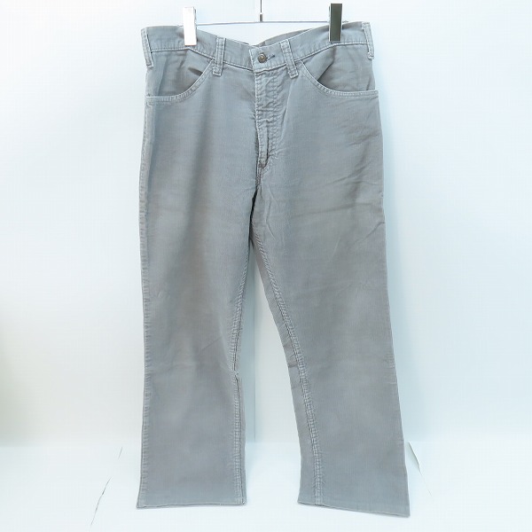 実際に弊社で買取させて頂いたLevis/リーバイス 80s ヴィンテージ 刻印536 白タブ コーデュロイパンツ 519-1555 W33 L33