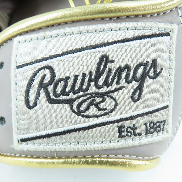 実際に弊社で買取させて頂いたRawlings/ローリングス HYPER TECK/ハイパーテック DUALPALM R2G 軟式 内野手 右投げ用 グローブ GR4FHTCN62 の画像 3枚目