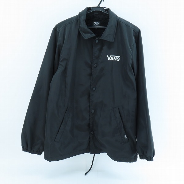実際に弊社で買取させて頂いたVANS/バンズ 裏ボア コーチジャケット ブラック/M