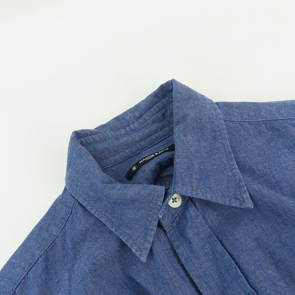 実際に弊社で買取させて頂いたMAATEE&SONS/マーティーアンドサンズ 23SS SHAMBRAY WORK SHIRTS 長袖シャツ MT3103-0604A/1の画像 5枚目