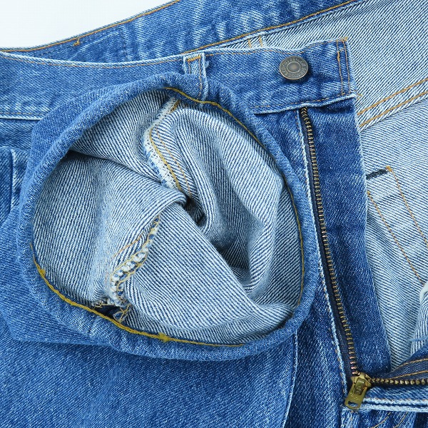実際に弊社で買取させて頂いたLevi's/リーバイス 70s ヴィンテージ 刻印8 TALON42ジップ/スモールe デニムパンツ 505-0217 W33 L31の画像 5枚目