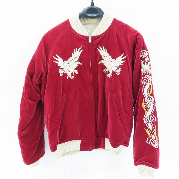 実際に弊社で買取させて頂いたTHE FLAT HEAD/フラットヘッド リバーシブル スカジャン スーベニアジャケット/L