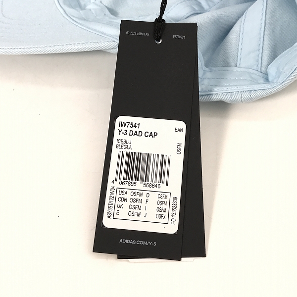 実際に弊社で買取させて頂いた【未使用】Y-3/ワイスリー DAD CAP ダッドキャップ /IW7541の画像 9枚目