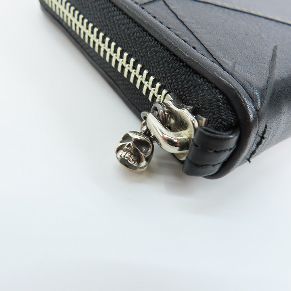 実際に弊社で買取させて頂いたGARNI/ガルニ ラウンドジップ/レザーロングウォレット/長財布の画像 6枚目
