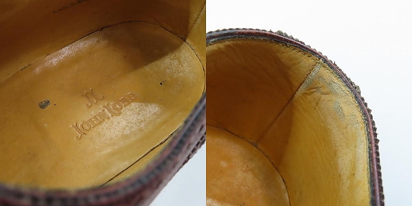 実際に弊社で買取させて頂いたJOHN LOBB/ジョンロブ DARBY/ダービー レースアップシューズ 2466/9Eの画像 9枚目