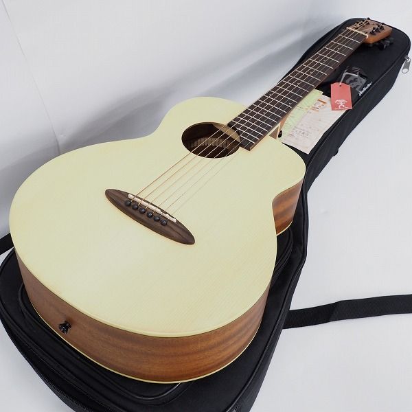 実際に弊社で買取させて頂いた★aNueNue Guitar/アヌエヌエ  Bird M1 ミニアコースティックギター/アコギ ギグケース付の画像 0枚目