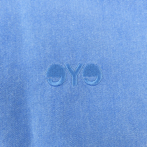 実際に弊社で買取させて頂いたeYe JUNYA WATANABE MAN/アイジュンヤ ワタナベマン ロゴ刺繍 パッチワーク オックスフォード ボタンダウン シャツ WB-B902/Mの画像 4枚目