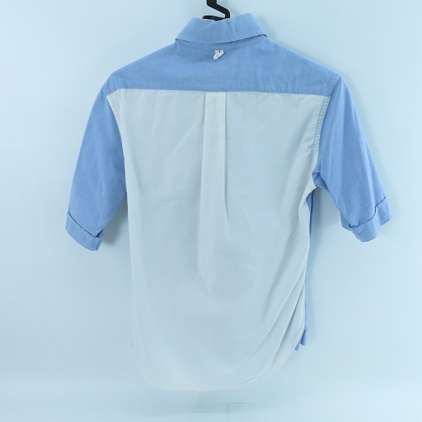 実際に弊社で買取させて頂いたBLACK FLEECE by Brooks Brothers/ブラックフリース ブルックスブラザーズ 半袖シャンブレーシャツ/BB00の画像 1枚目