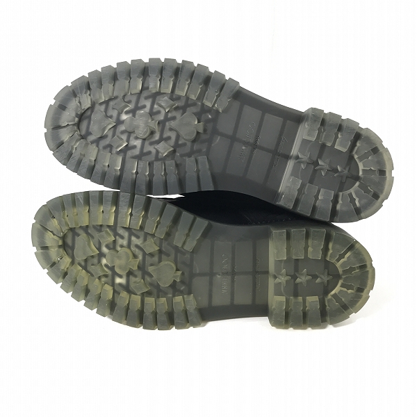 実際に弊社で買取させて頂いたJIMMY CHOO/ジミーチュウ クリアソール/裏地ボア レースアップブーツ 43の画像 2枚目