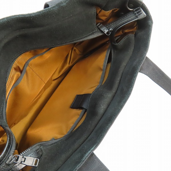 実際に弊社で買取させて頂いたmaster-piece/MSPC/マスターピース スエードレザー 2WAY ショルダーバッグ/トートバッグ 601000の画像 3枚目