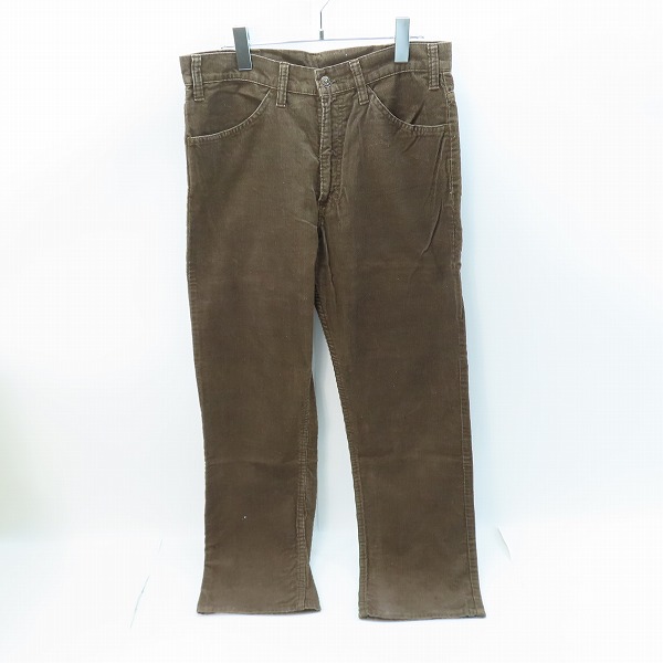 実際に弊社で買取させて頂いたLevis/リーバイス 80s ヴィンテージ 刻印3 白タブ コーデュロイパンツ 519-1529 W33 L36