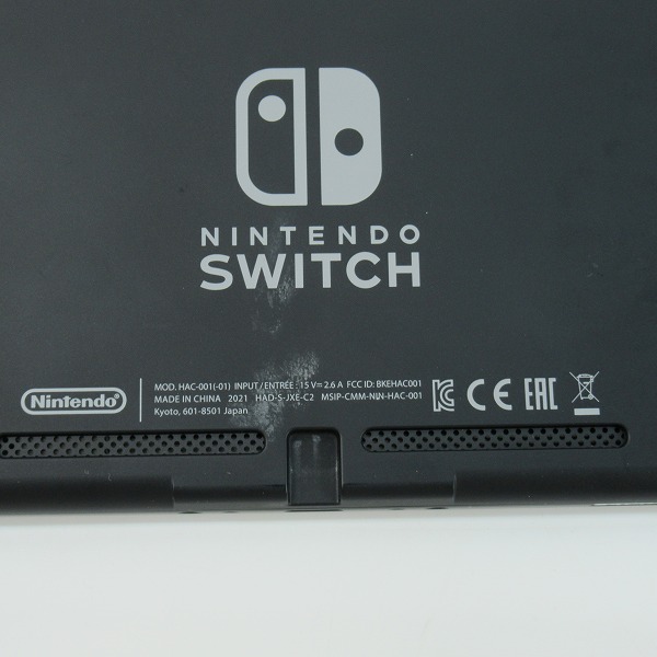 実際に弊社で買取させて頂いた任天堂 Nintendo Switch/ニンテンドー スイッチ 本体 ネオンブルー/ネオンレッド HAD-S-KABAA【簡易動作確認済】の画像 3枚目