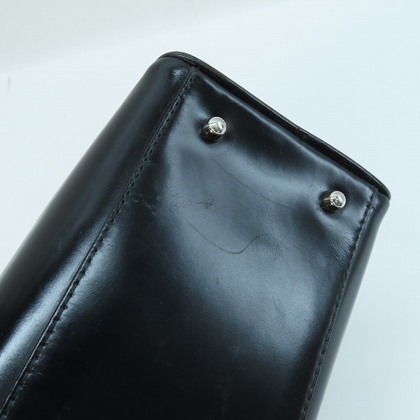 実際に弊社で買取させて頂いたGUCCI/グッチ エナメル  ハンドバッグの画像 6枚目