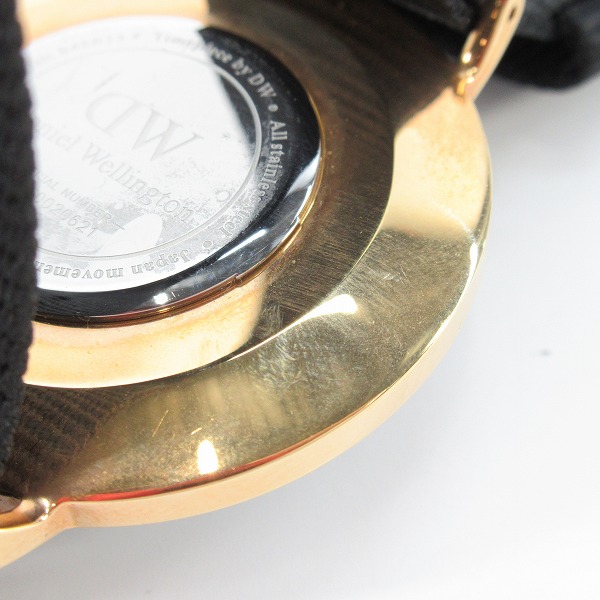実際に弊社で買取させて頂いたDaniel Wellington/ダニエルウェリントン Classic クラシック 40mm B40R13【動作未確認】の画像 5枚目