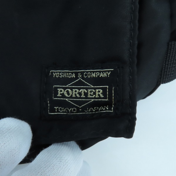 実際に弊社で買取させて頂いたPORTER/ポーター TANKER/タンカー 2WAY ウエストバッグ/ショルダーバッグ ブラックの画像 4枚目