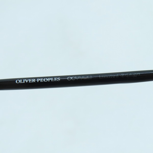 実際に弊社で買取させて頂いたOLIVER PEOPLES/オリバーピープルズ メガネフレーム/アイウェア Hartford-CV P-S Limited Editionの画像 5枚目