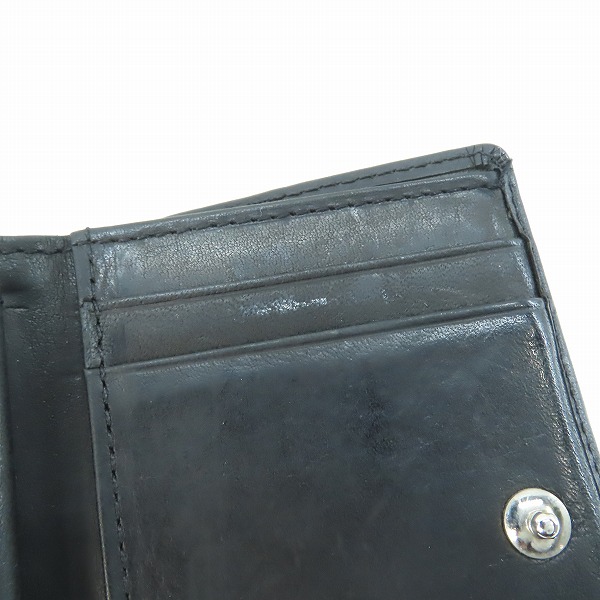 実際に弊社で買取させて頂いたHYSTERIC GLAMOUR/ヒステリックグラマー ロゴスタッズ ミニウォレット/財布の画像 7枚目