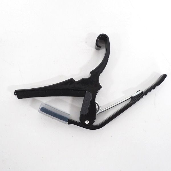 実際に弊社で買取させて頂いたKyser/カイザー KG6 BLACK アコースティックギター用カポタスト ブラックの画像 1枚目