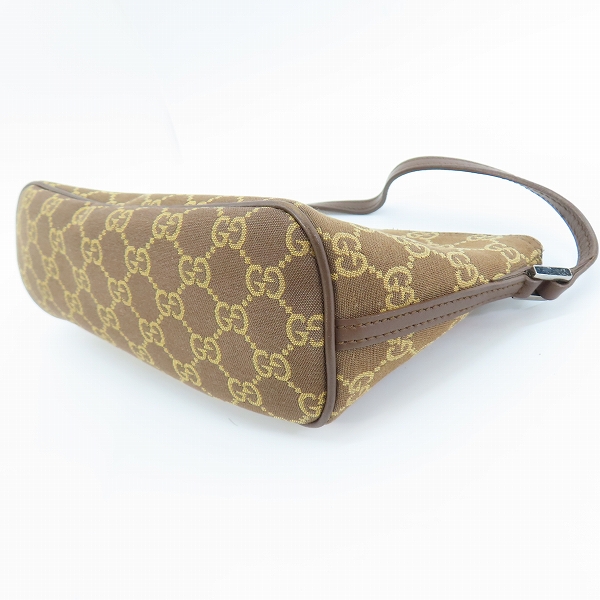 実際に弊社で買取させて頂いたGUCCI/グッチ GGキャンバス ハンドバッグ/アクセサリーポーチ 039 1103 2123の画像 2枚目