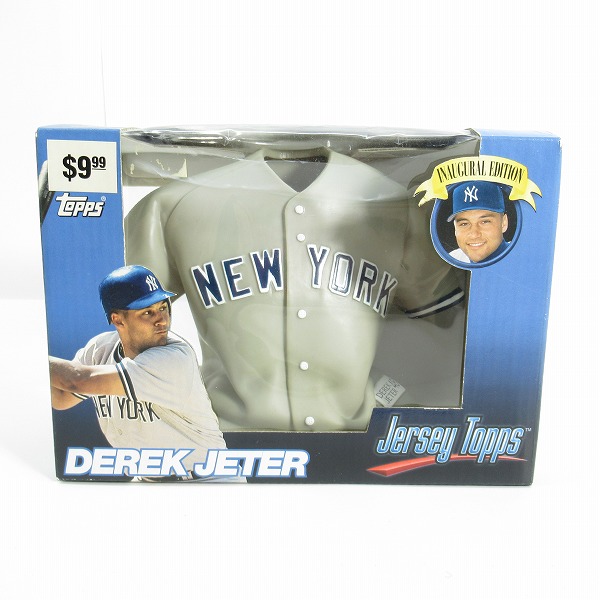 実際に弊社で買取させて頂いたTopps/トップス 1999 Jersey Topps INAUGURAL EDITION DEREK JETER/デレク・ジーター ジャージ フィギュア/ヤンキース