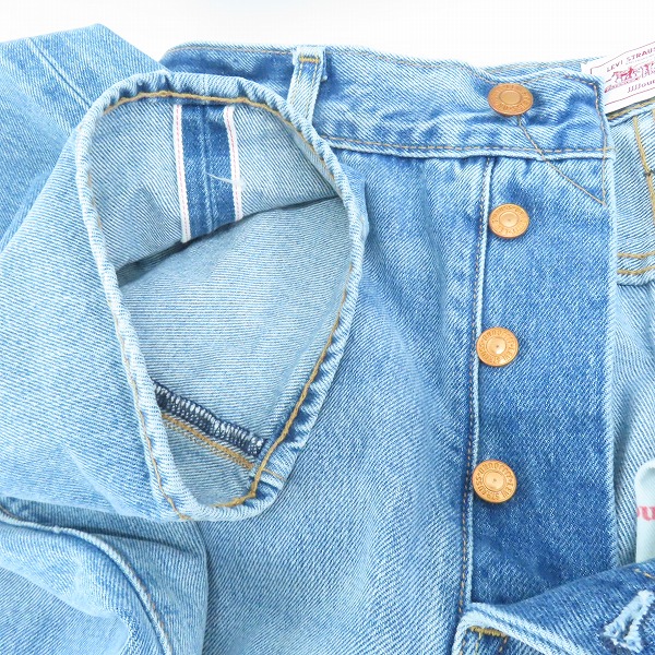 実際に弊社で買取させて頂いたLEVI'S×JJJJound/リーバイス×ジョウンド 501 '93 Jeans デニム パンツ/ジーンズ A5579-0000/W30L32の画像 5枚目