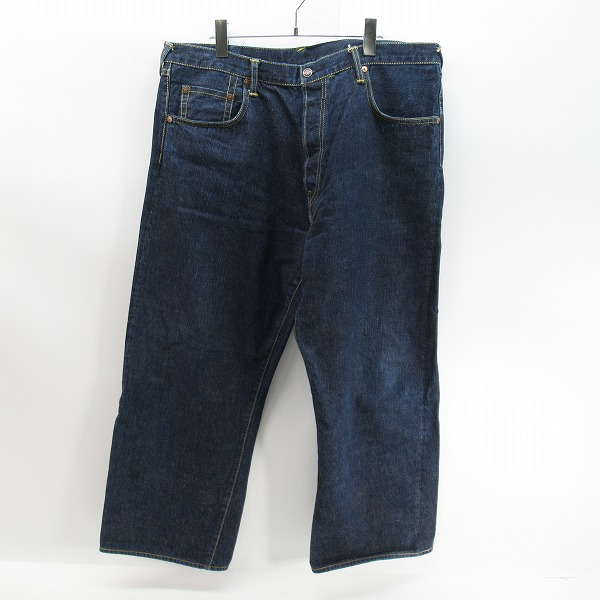 実際に弊社で買取させて頂いたEVISU/エヴィス GENES OSAKA サガラ刺繡 カモメプリント デニムパンツ/40