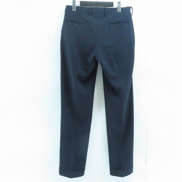 実際に弊社で買取させて頂いた【JPタグ】GIORGIO ARMANI/ジョルジオアルマーニ ウール スラックスパンツ 8CGPP03B/48Rの画像 1枚目