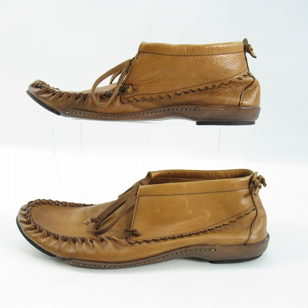 実際に弊社で買取させて頂いた【観賞用】OFFICINE CREATIVE/オフィチーネ クリエイティブ シューズ ブラウン/10の画像 3枚目